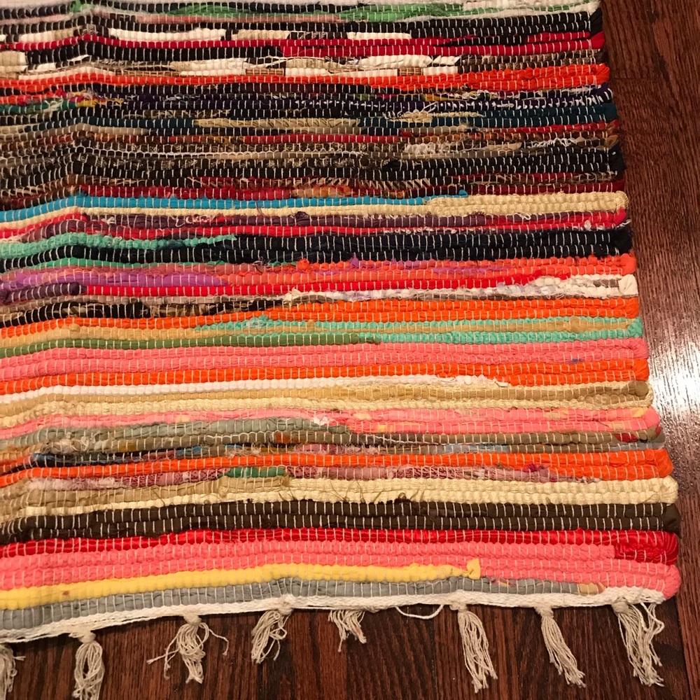 Chindi | Colorful Woven Rag Rug - Picture 5 of 7